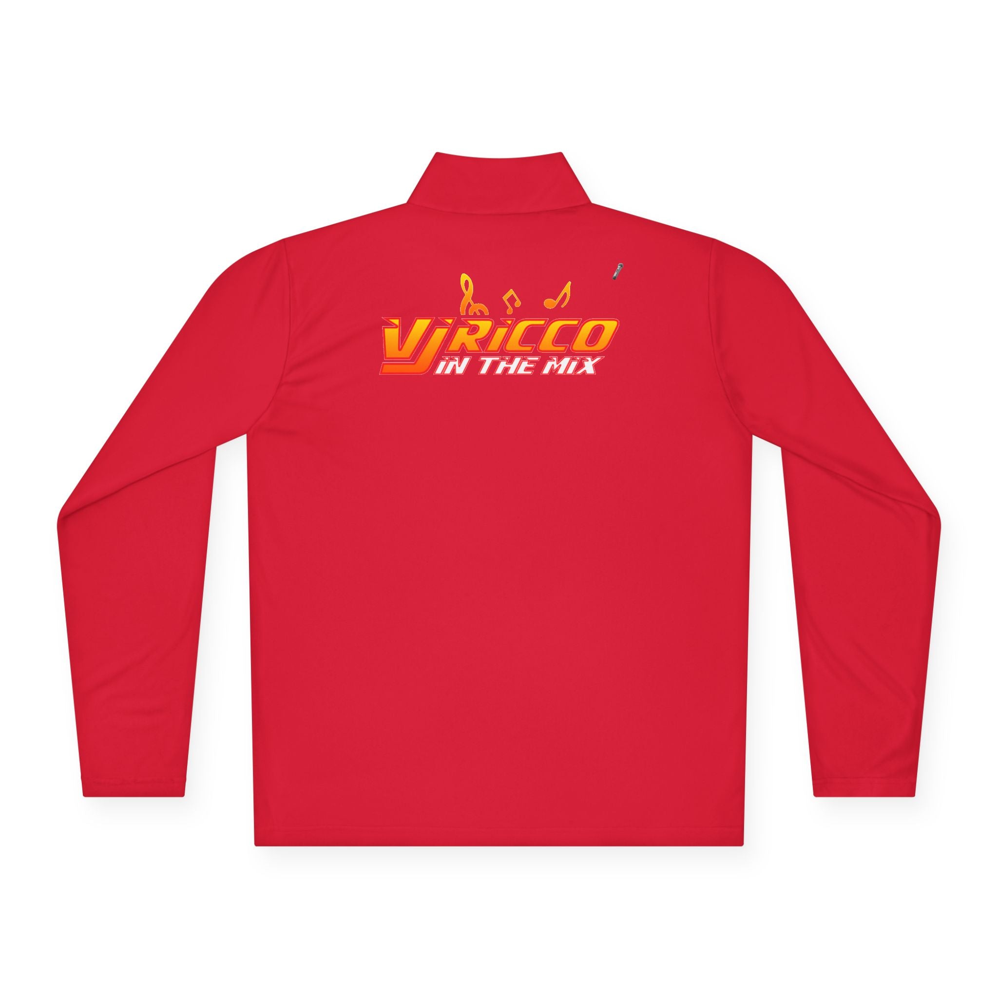 "VJ Ricco"🎤 Custom Unisex Quarter-Zip Pullover – Personalized “IN THE MIX” Style